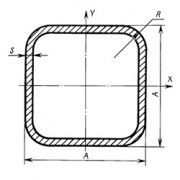 Труба профильная 20х20х2,0 мм